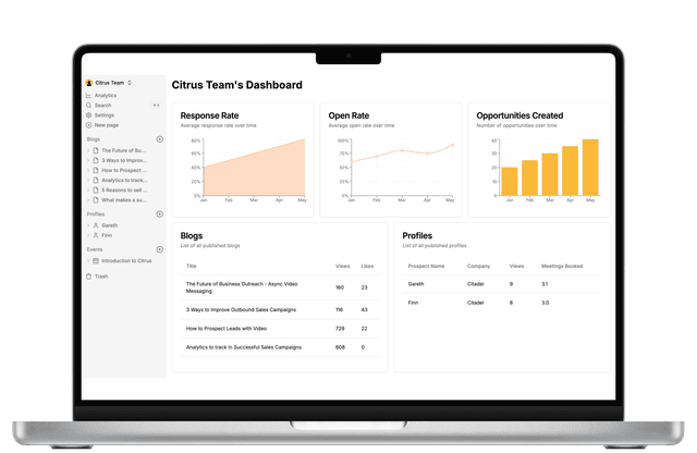 Platform dashboard showing event setup interface